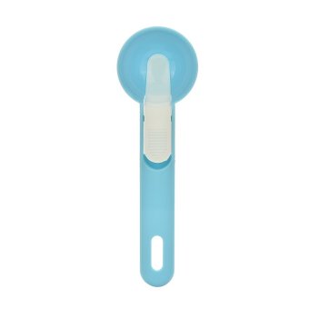 HomeGarden Creative Plastic Kitchen Ice Cream Scoop Fruit ladle Cooking Tools (Blue)