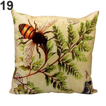 Broadfashion Fashion Print Throw Pillow Case Cushion Cover Home Sofa Decoration (#19) - intl