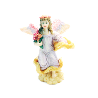 OHOME Decor 3D Pretty Cupid Patung Keramik Pajangan Ide Hadiah - EV-SP3736A
