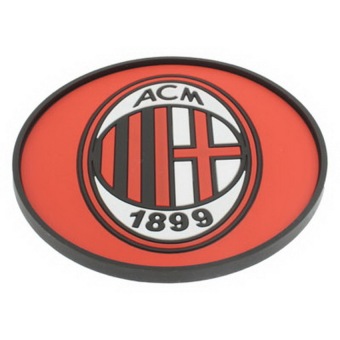 HL Ac Milan Football Club Style Pvc Cup Mat, Diameter: About 10Cm - intl