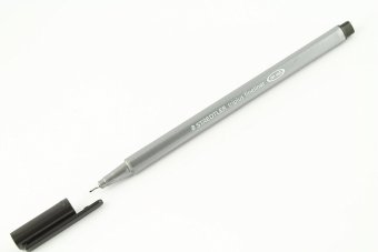 Staedtler Triplus Fineliner Pens, 0.3mm, Black, Pack of 10 (334-9) - intl