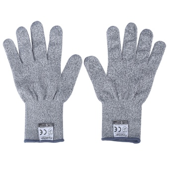 Finether B508 Cut-Resistant Gloves EN388 Level 5 CE Certified(Gray)