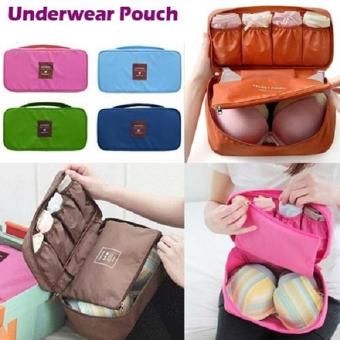 AR RAHMAN Underwear Pouch Organizer Bag ,Tas Travel Bra Celana Dalam BRA