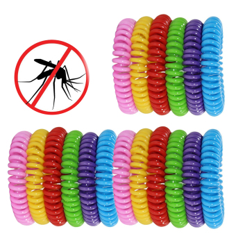 Outdoor Indoor Bug Pest Natural Mosquito Insect Repellent Bracelets(18 pcs)
