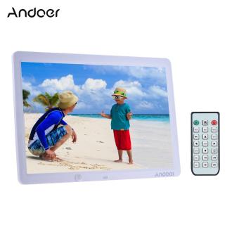 Andoer 15 Inch Large Screen LED Digital Photo Frame Album Wall Mountable Desktop 1280 * 800 Support Remote Control with Motion Detection Sensor - intl