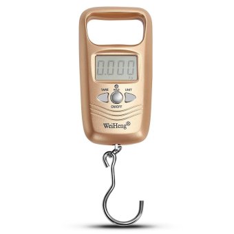 S&L WeiHeng WH-A17L 10g / 50kg LCD Display Double Precision Portable Electronic Hanging Scale - intl