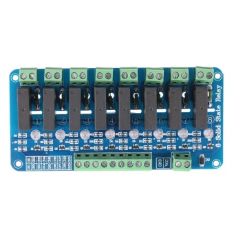 8-Channel 380VAC 2A Solid State Relay Module Board for Arduino Uno Duemilanove MEGA2560 MEGA1280 ARM DSP PIC - intl