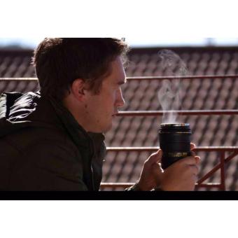 Coffee Cup Canon - Gelas Lensa Canon Gelas Unik Gelas Kamera Gelas Kopi Unik Gelas Canon Mug Lensa Canon Coffee Mug Canon - Black