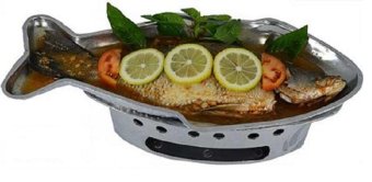Cake Molds Thailand Fish Steam Plate - Silver