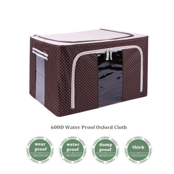 Jlove Big Capacity Foldable Quilt Sorting Anti-Bacterial Clothing Organizer Bags Storage Bin Box 50*40*33cm - intl