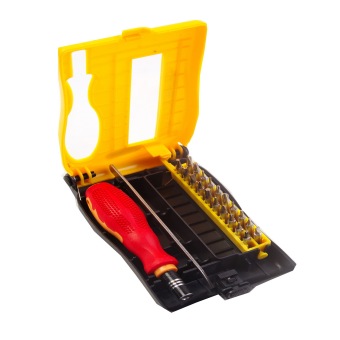 A to Z Ronaco 22 in 1 Precision Screwdriver Professional Tool Set - Kuning Merah
