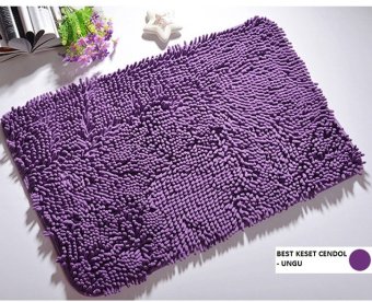 Best Keset Cendol Bahan Micro Fiber uk 40 x 60 cm - Ungu · >>>>