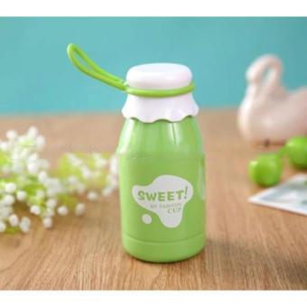 Botol Minum Sweet Fashion Cup Solid Color 350ml - SM-8406 - Green