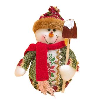 leegoal Standing Santa Claus Snowman Reindeer Ornaments For Christmas Home Decor,Christmas Gift Cute Doll Toy Crafts For Kids - intl
