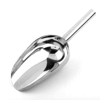 11-inch Stainless Steel Ice Cream Sweets Wedding Buffet Bar Candy Scoop (Silver)