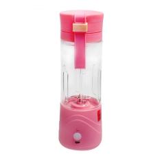 Mellius Shake n Go USB / Fresh Juice Blender Termos Plus Power Bank Warna Pink