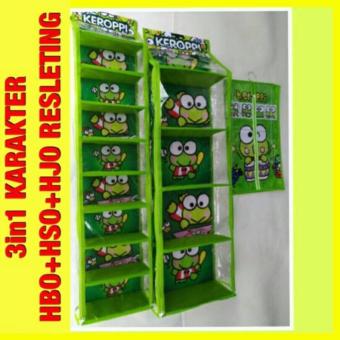 Rak Set 3 In 1 Karakter organizer bag set 3in1 rak sepatutas karakter Rak Set 3 In 1 Karakter organizer bag set 3in1 rak sepatutas karakter