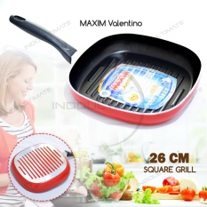Hasil gambar untuk Maxim Square Grill 26 Cm