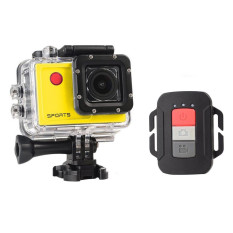 30M 2.0” Camcorder 1080P HD 5.0 MP Wearable DV Action Sports Mini Camera (Yellow) - Intl