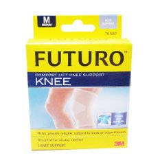 3M Futuro Comfort Lift Knee Support Medium 76587en - Deker Lutut - 1 Each - Putih