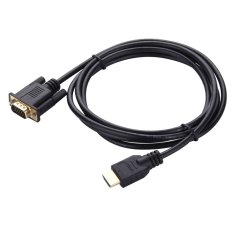 3M HDMI To VGA Cable male to male Video Adapter For HDTV PC Laptop HDMI Kabel Cabo adapter (Intl)
