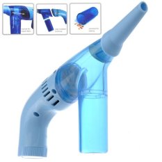 4 * AA Batteries Powered Separating Mini Electric Vacuum Cleaner for Home Use (Blue)