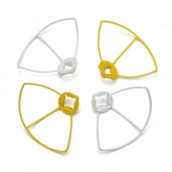 Cheerson CX-10 CX-10A RC Quadcopter Protection Cover Set of 4 (Yellow and White)