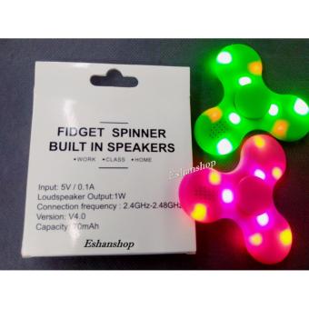 HAND FIDGET SPINNER SPEAKERS / SPINNER BLUETOOTH TERBARU - Mainan Tangan Fidget Spinner Speaker