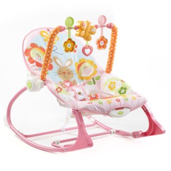 Fisher Price Infant to Toddler Pink Rocker Tempat Tidur Bayi - Y4544