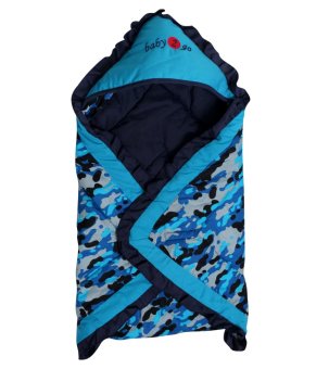 Baby Scots - Blanket Baby 2Go 03 Selimut Bayi Army - Blue