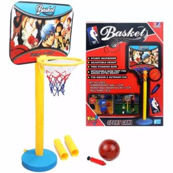 Mainan Ring Basket Anak + Bola + Pompa