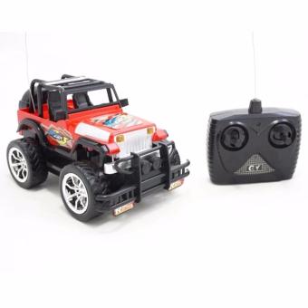 TSH Mainan Mobil Remote Control Mobil RC King Driver - Merah