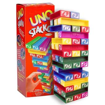 Uno Stacko / Board game, mainan susun balok dari uno