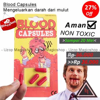 Blood Capsules (Alat sulap, darah keluar dari mulut)