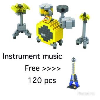 ( Buy 1 Get 1 Free) Loz Medium 9188 Free Loz Medium 9191 Instrument Music