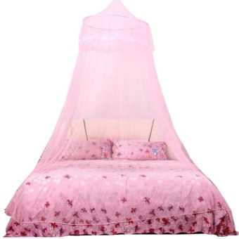 Dome Lace Mosquito Nets Indoor Outdoor Play Tent Bed Canopy Insect Protection - intl