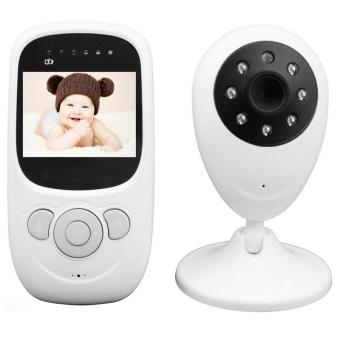 Wireless Baby Monitor Digital LCD Screen Night Vision Camera Audio Two-Way Talk US Plug - intl
