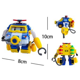 AA Toys Robocar Poli Transforming Robot Roy Action Pack Super Fireman - Mainan Robocar Poli