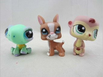 MINI ( Littlest ) Doll 10 PCS Pet Shop Dog Loose Random Child Girl Toys (Intl) - Intl