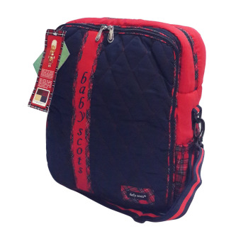 Lynx Candy Tas Ransel Bayi - Baby Scots Back Pack with Folding Changing Pad - Navy