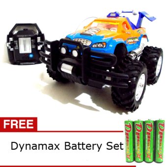 Daymart Toys Remote Control Max Offroad Monster Truck - Oranye + Gratis Dynamax Baterai Set