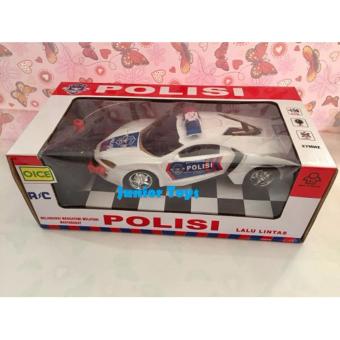 Mainan RC Mobil Polisi Skala 1:24
