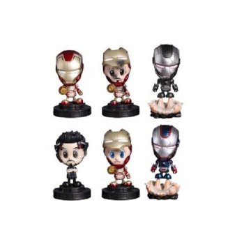 Hot Toys Iron Man 3 Cosbaby Series 2 - Pack of 6