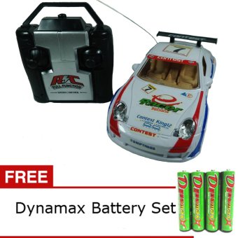 Daymart Toys Remote Control Porsche Racer 7 Strong GT - White