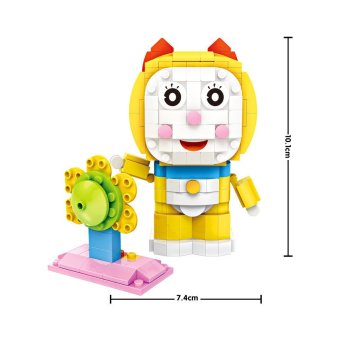 Loz 1712 Diy Doraemon Series 383pcs Building Blocks - intl
