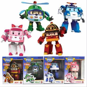 Toys Empire - Figure Robocar Poli 1Set 4Pcs