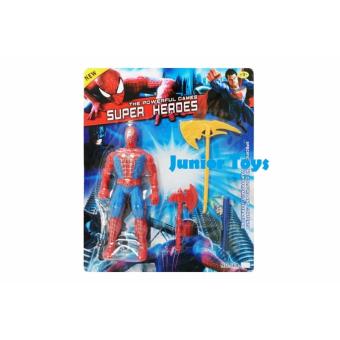 Mainan Robot Spiderman + Aksesoris