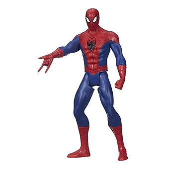 Marvel Ultimate Spider-Man Web Warriors Titan Hero Tech Electronic Spider-Man 12-Inch Figure - Intl