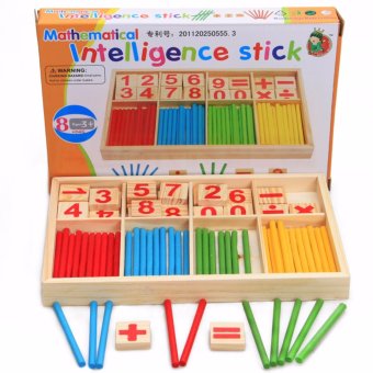Mathematical Intelligence Stick Ages 3+ - Mainan Kayu Matematika Edukasi