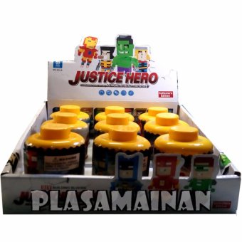 AA Toys Justice Hero Building Blocks 9 Pcs Karakter - Mainan Block Sususn Lego Isi 9 Karakter